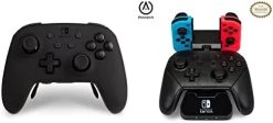 PowerA Fusion Pro Wireless Controller For Nintendo Switch - White/Black, Nintendo Switch Lite, Gamepad, Bluetooth, Video Game Controller, Gaming Controller, Officially Licensed - Nintendo Switch -Kirby Shop 31JCBFtztL. AC
