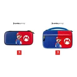 PDP Gaming Officially Licensed Switch Slim Deluxe Travel Case - Animal Crossing - Semi-Hardshell Protection - Protective PU Leather - Holds 14 Games - Works With Switch OLED & Lite - Perfect For Kids -Kirby Shop 31tVNDkgGzL