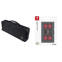 HORI Cargo Pouch - AC Adapter And Split Pad Pro Compatible Travel Case (OLED Model) & Nintendo Switch Lite - Officially Licensed - Nintendo Switch -Kirby Shop 31v3mpdnRDL