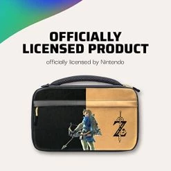 PDP Gaming Commuter Case With Carrying Handle & Removeable Shoulder Strap - Nintendo Switch -Kirby Shop 413BM3lJM6L