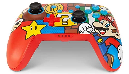 PowerA Enhanced Wireless Controller For Nintendo Switch - Mario Pop (Only At Amazon) 6 PowerA Enhanced Wireless Controller For Nintendo Switch - Mario Pop (Only At Amazon) - Image 4