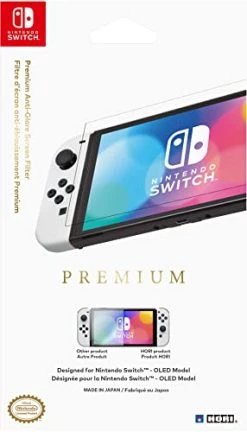 HORI Nintendo Switch Blue Light Screen Filter (Blue Light Blocking Screen Protector) Officially Licensed By Nintendo - Nintendo Switch -Kirby Shop 417hSEcaTOL 1