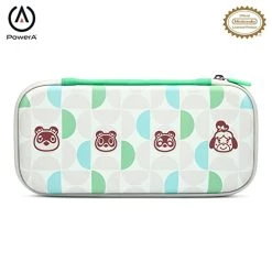 PowerA Slim Case For Nintendo Switch Systems - Animal Crossing: Neighbors, Protective Case, Gaming Case, Console Case, Accessories, Storage, Officially Licensed