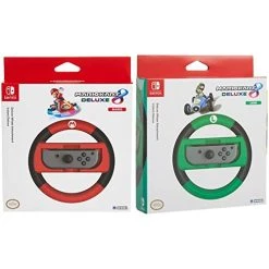 HORI Nintendo Switch Mario Kart 8 Deluxe Wheel (Mario Version) Officially Licensed By Nintendo - Nintendo Switch 15 HORI Nintendo Switch Mario Kart 8 Deluxe Wheel (Mario Version) Officially Licensed By Nintendo - Nintendo Switch -Kirby Shop 41HSC Kj71L