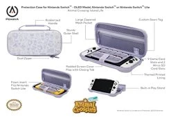 PowerA Protection Case -OLED Model, Nintendo Switch Or Nintendo Switch Lite - Animal Crossing: Island Life -Kirby Shop 41HqnYOwtfL