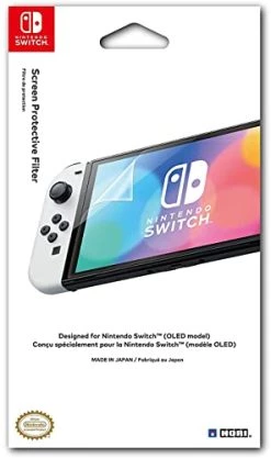 HORI Nintendo Switch Blue Light Screen Filter (Blue Light Blocking Screen Protector) Officially Licensed By Nintendo - Nintendo Switch -Kirby Shop 41HtjE4u4VL 2