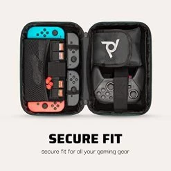 PDP Gaming Commuter Case With Carrying Handle & Removeable Shoulder Strap - Nintendo Switch