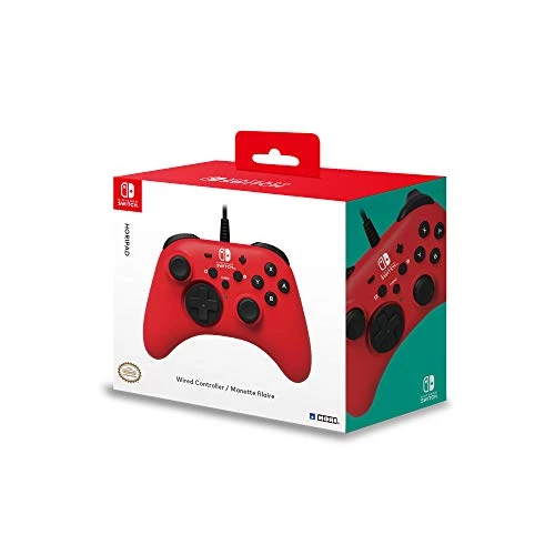 Nintendo Switch HORIPAD Wired Controller (Red) By HORI - Licensed By Nintendo 4 Nintendo Switch HORIPAD Wired Controller (Red) By HORI - Licensed By Nintendo - Image 2