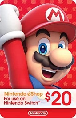 $20 Nintendo EShop Gift Card [Digital Code]