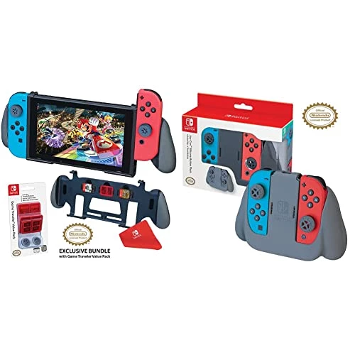 RDS Industries Nintendo Switch Grip Stand - For Enhanced Game Play , Perfect View Stand , Stores 3 Games , Comes With A Value Pack - Nintendo Switch 12 RDS Industries Nintendo Switch Grip Stand - For Enhanced Game Play , Perfect View Stand , Stores 3 Games , Comes With A Value Pack - Nintendo Switch - Image 10