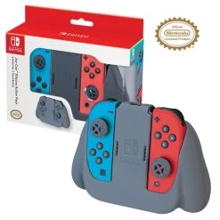 RDS Industries Nintendo Switch Joy-Con Action Grip And Thumb Grips - Red Textured Silicone - Official Nintendo Licensed Product - Nintendo Switch -Kirby Shop 41aiGO6M5NS 1