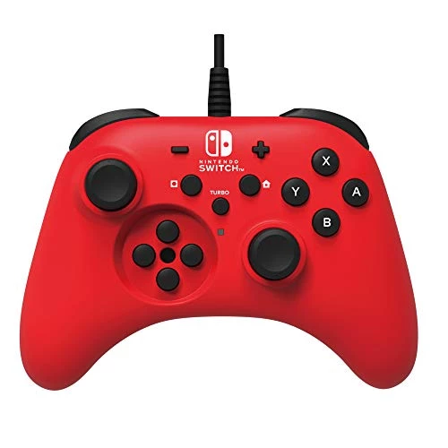 Nintendo Switch HORIPAD Wired Controller (Red) By HORI - Licensed By Nintendo 5 Nintendo Switch HORIPAD Wired Controller (Red) By HORI - Licensed By Nintendo - Image 3