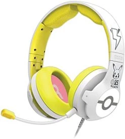 HORI Gaming Headset (Pikachu COOL) For Nintendo Switch & Switch Lite - Officially Licensed By Nintendo & Pokemon Company International - Nintendo Switch -Kirby Shop 41kjEJ1G9bL. AC