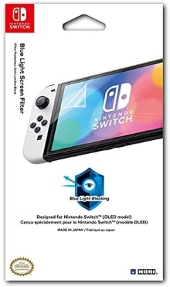 HORI Nintendo Switch Blue Light Screen Filter (Blue Light Blocking Screen Protector) Officially Licensed By Nintendo - Nintendo Switch -Kirby Shop 41oYXncBsKL 1