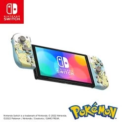 HORI Nintendo Switch Split Pad Compact (Pikachu & Mimikyu) - Ergonomic Controller For Handheld Mode - Officially Licensed By Nintendo & Pokémon -Kirby Shop 41qznIYiAIL
