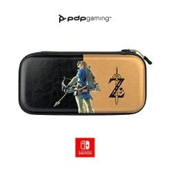 PDP Gaming Officially Licensed Switch Slim Deluxe Travel Case - Animal Crossing - Semi-Hardshell Protection - Protective PU Leather - Holds 14 Games - Works With Switch OLED & Lite - Perfect For Kids -Kirby Shop 41sg16RRGEL