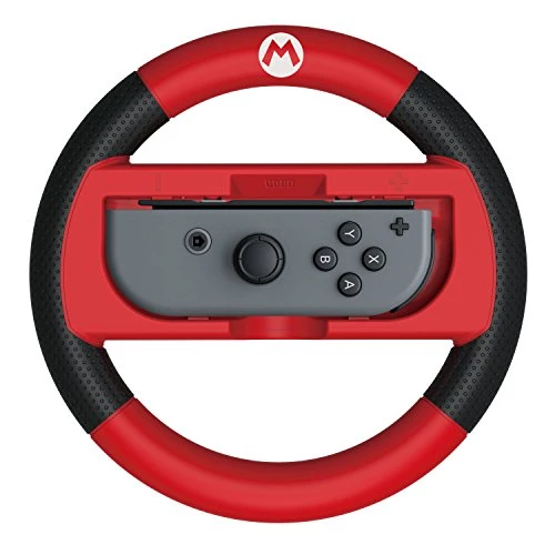 HORI Nintendo Switch Mario Kart 8 Deluxe Wheel (Mario Version) Officially Licensed By Nintendo - Nintendo Switch 3 HORI Nintendo Switch Mario Kart 8 Deluxe Wheel (Mario Version) Officially Licensed By Nintendo - Nintendo Switch