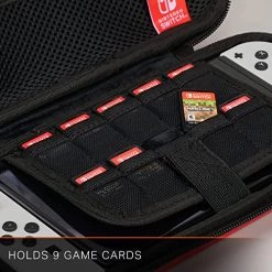 PowerA Travel Pro Case For Nintendo Switch - OLED Model, Nintendo Switch, Nintendo Switch Lite - Red -Kirby Shop 51I8w23nMHL