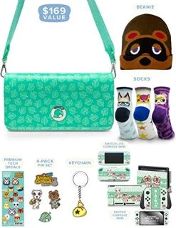 Controller Gear Animal Crossing: New Horizons Sling Bag For Women, Girl's, Kids. Nintendo Switch & Switch Lite Case, Accessories, Travel Bag, Carrying Case. Tom Nook Quilted. - Nintendo Switch 22 Controller Gear Animal Crossing: New Horizons Sling Bag For Women, Girl's, Kids. Nintendo Switch & Switch Lite Case, Accessories, Travel Bag, Carrying Case. Tom Nook Quilted. - Nintendo Switch -Kirby Shop 51IL2VPy1CL