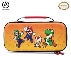 PowerA Travel Pro Case For Nintendo Switch - OLED Model, Nintendo Switch, Nintendo Switch Lite - Red -Kirby Shop 51TlR0S1p6L 7