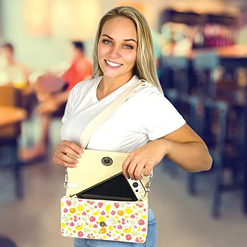 Controller Gear Animal Crossing Nintendo Switch & Switch Lite Sling Bag (Fruit Pattern) 6 Controller Gear Animal Crossing Nintendo Switch & Switch Lite Sling Bag (Fruit Pattern) - Image 4