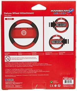 HORI Nintendo Switch Mario Kart 8 Deluxe Wheel (Mario Version) Officially Licensed By Nintendo - Nintendo Switch 12 HORI Nintendo Switch Mario Kart 8 Deluxe Wheel (Mario Version) Officially Licensed By Nintendo - Nintendo Switch -Kirby Shop 51Y5OhKHW1L