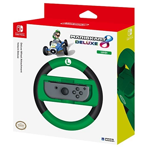HORI Nintendo Switch Mario Kart 8 Deluxe Wheel (Mario Version) Officially Licensed By Nintendo - Nintendo Switch 8 HORI Nintendo Switch Mario Kart 8 Deluxe Wheel (Mario Version) Officially Licensed By Nintendo - Nintendo Switch - Image 6