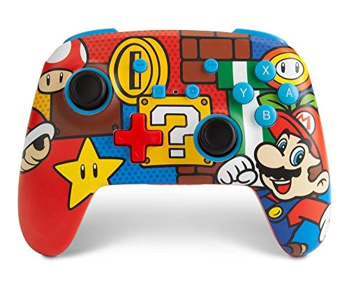 PowerA Enhanced Wireless Controller For Nintendo Switch - Mario Pop (Only At Amazon) 3 PowerA Enhanced Wireless Controller For Nintendo Switch - Mario Pop (Only At Amazon)