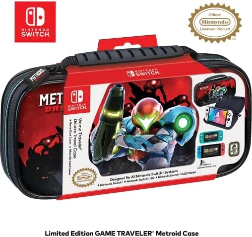 Game Traveler Metroid Nintendo Switch Case - Switch Carry Case For Switch OLED, Switch And Switch Lite, Hard Portable Travel Case, Adjustable Viewing Stand & Bonus Game Cases, Deluxe Carry Handle 7 Game Traveler Metroid Nintendo Switch Case - Switch Carry Case For Switch OLED, Switch And Switch Lite, Hard Portable Travel Case, Adjustable Viewing Stand & Bonus Game Cases, Deluxe Carry Handle - Image 5