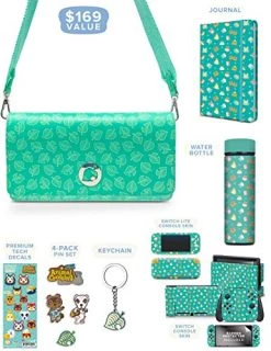 Controller Gear Animal Crossing: New Horizons Sling Bag For Women, Girl's, Kids. Nintendo Switch & Switch Lite Case, Accessories, Travel Bag, Carrying Case. Tom Nook Quilted. - Nintendo Switch 21 Controller Gear Animal Crossing: New Horizons Sling Bag For Women, Girl's, Kids. Nintendo Switch & Switch Lite Case, Accessories, Travel Bag, Carrying Case. Tom Nook Quilted. - Nintendo Switch -Kirby Shop 51kMO9RsxCL