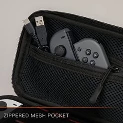 PowerA Travel Pro Case For Nintendo Switch - OLED Model, Nintendo Switch, Nintendo Switch Lite - Red -Kirby Shop 51mPT74wbqL