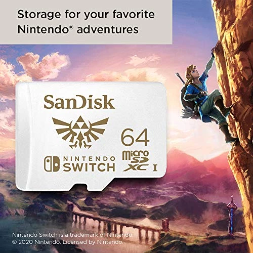 SanDisk 64GB MicroSDXC-Card, Licensed For Nintendo-Switch - SDSQXAT-064G-GNCZN 5 SanDisk 64GB MicroSDXC-Card, Licensed For Nintendo-Switch - SDSQXAT-064G-GNCZN - Image 3